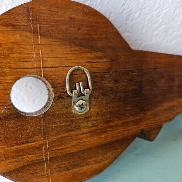 Vintage Key Shaped Hooks Hanging Holder Wall Mounted Solid Wood Decor - Picture 7 of 7